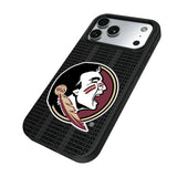 Florida State University Seminoles Text Backdrop MagSafe Compatible Phone Case for Apple iPhone