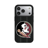 Florida State University Seminoles Text Backdrop MagSafe Compatible Phone Case for Apple iPhone
