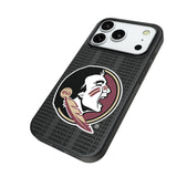 Florida State University Seminoles Text Backdrop MagSafe Compatible Phone Case for Apple iPhone