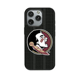 Florida State University Seminoles Text Backdrop MagSafe Compatible Phone Case for Apple iPhone