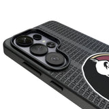 Florida State University Seminoles Text Backdrop MagSafe Compatible Phone Case for Samsung Galaxy