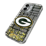 Green Bay Packers Brick Glitter Phone Case for Apple iPhone