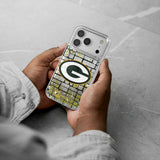 Green Bay Packers Brick Glitter Phone Case for Apple iPhone