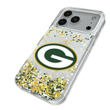 Green Bay Packers Confetti Glitter Phone Case for Apple iPhone