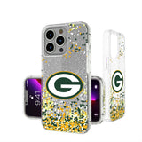 Green Bay Packers Confetti Glitter Phone Case for Apple iPhone