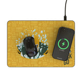 Green Bay Packers Deco 15-Watt Wireless Charger and Mouse Pad