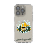 Green Bay Packers Deco Clear Phone Case for Apple iPhone