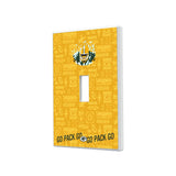 Green Bay Packers Deco Hidden-Screw Light Switch Plate