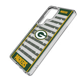 Green Bay Packers Field Clear Phone Case for Samsung Galaxy