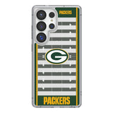 Green Bay Packers Field Clear Phone Case for Samsung Galaxy
