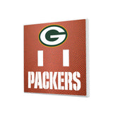 Green Bay Packers Football Hidden-Screw Light Switch Plate