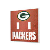 Green Bay Packers Football Hidden-Screw Light Switch Plate