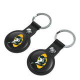 Green Bay Packers Historic Collection Insignia Black Airtag Holder 2-Pack