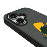 Green Bay Packers Historic Collection Linen Bump Phone Case for Apple iPhone