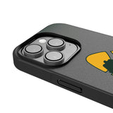 Green Bay Packers Historic Collection Linen Bump Phone Case for Apple iPhone