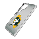 Green Bay Packers Historic Collection Linen Clear Phone Case for Samsung Galaxy