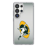 Green Bay Packers Historic Collection Linen Clear Phone Case for Samsung Galaxy