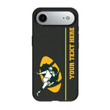 Green Bay Packers Historic Collection Personalized Sidebard MagSafe Compatible Phone Case for Apple iPhone