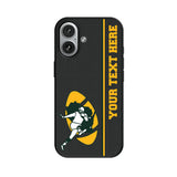 Green Bay Packers Historic Collection Personalized Sidebard MagSafe Compatible Phone Case for Apple iPhone