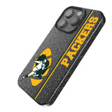 Green Bay Packers Historic Collection Sidebar Black Bling Phone Case for Apple iPhone