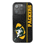 Green Bay Packers Historic Collection Sidebar Black Bling Phone Case for Apple iPhone