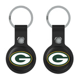Green Bay Packers Insignia Black Airtag Holder 2-Pack