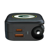 Green Bay Packers Linen 2 in 1 USB A/C Charger