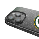 Green Bay Packers Linen Black Bling Phone Case for Apple iPhone