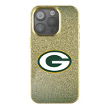 Green Bay Packers Linen Bling Phone Case for Apple iPhone