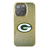 Green Bay Packers Linen Bling Phone Case for Apple iPhone
