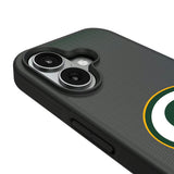 Green Bay Packers Linen Bump Phone Case for Apple iPhone