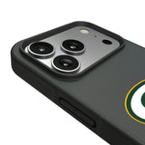 Green Bay Packers Linen Bump Phone Case for Apple iPhone
