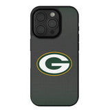Green Bay Packers Linen Bump Phone Case for Apple iPhone