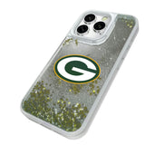 Green Bay Packers Linen Glitter Phone Case for Apple iPhone