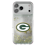 Green Bay Packers Linen Glitter Phone Case for Apple iPhone