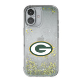 Green Bay Packers Linen Glitter Phone Case for Apple iPhone