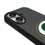 Green Bay Packers Linen MagSafe Compatible Phone Case for Apple iPhone