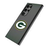 Green Bay Packers Linen MagSafe Compatible Phone Case for Samsung Galaxy