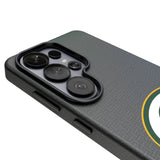 Green Bay Packers Linen MagSafe Compatible Phone Case for Samsung Galaxy