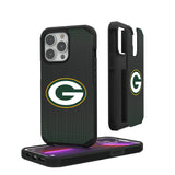 Green Bay Packers Linen Rugged Phone Case for Apple iPhone