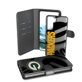 Green Bay Packers Monocolor Tilt Wallet Phone Case for Samsung Galaxy