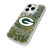 Green Bay Packers Paisley Glitter Phone Case for Apple iPhone