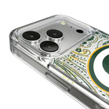Green Bay Packers Paisley Glitter Phone Case for Apple iPhone