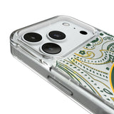 Green Bay Packers Paisley Glitter Phone Case for Apple iPhone