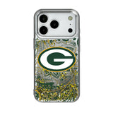 Green Bay Packers Paisley Glitter Phone Case for Apple iPhone
