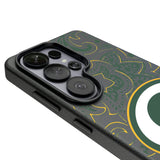 Green Bay Packers Paisley MagSafe Compatible Phone Case for Samsung Galaxy 26 Series