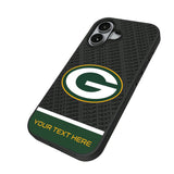Green Bay Packers Personalized EndZone Plus Bump Phone Case for Apple iPhone