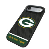 Green Bay Packers Personalized EndZone Plus Bump Phone Case for Apple iPhone