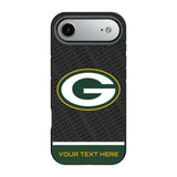 Green Bay Packers Personalized EndZone Plus Bump Phone Case for Apple iPhone 17 Series