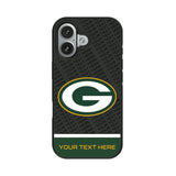 Green Bay Packers Personalized EndZone Plus Bump Phone Case for Apple iPhone